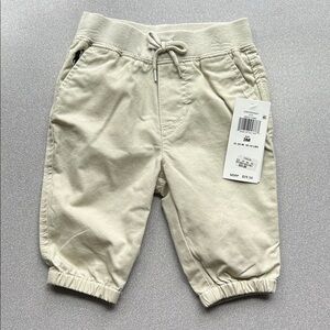 NWT Polo by Ralph Lauren Toddler Elastic Waist Khaki Jogger Bottoms